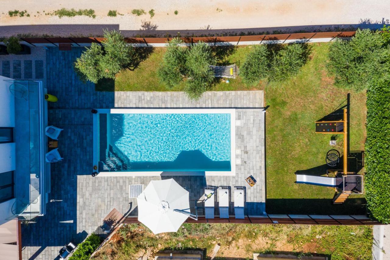 Villa Olea With Heated Pool And Jacuzzi Sukošan 외부 사진