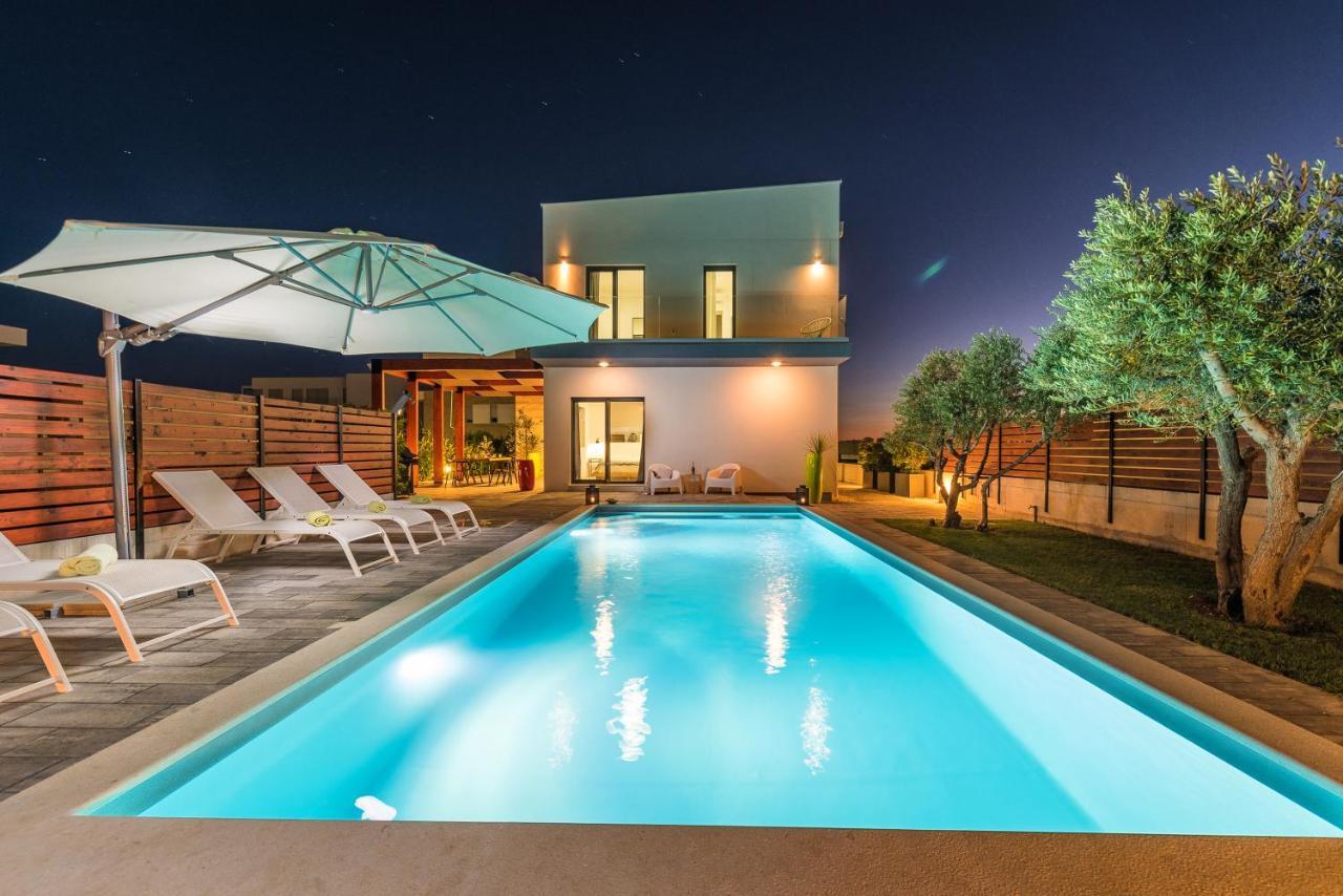 Villa Olea With Heated Pool And Jacuzzi Sukošan 외부 사진