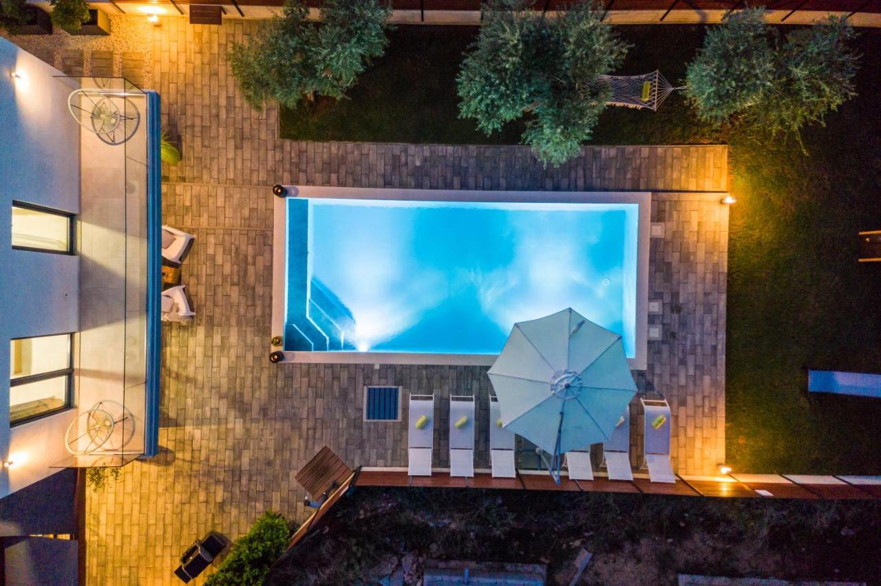 Villa Olea With Heated Pool And Jacuzzi Sukošan 외부 사진