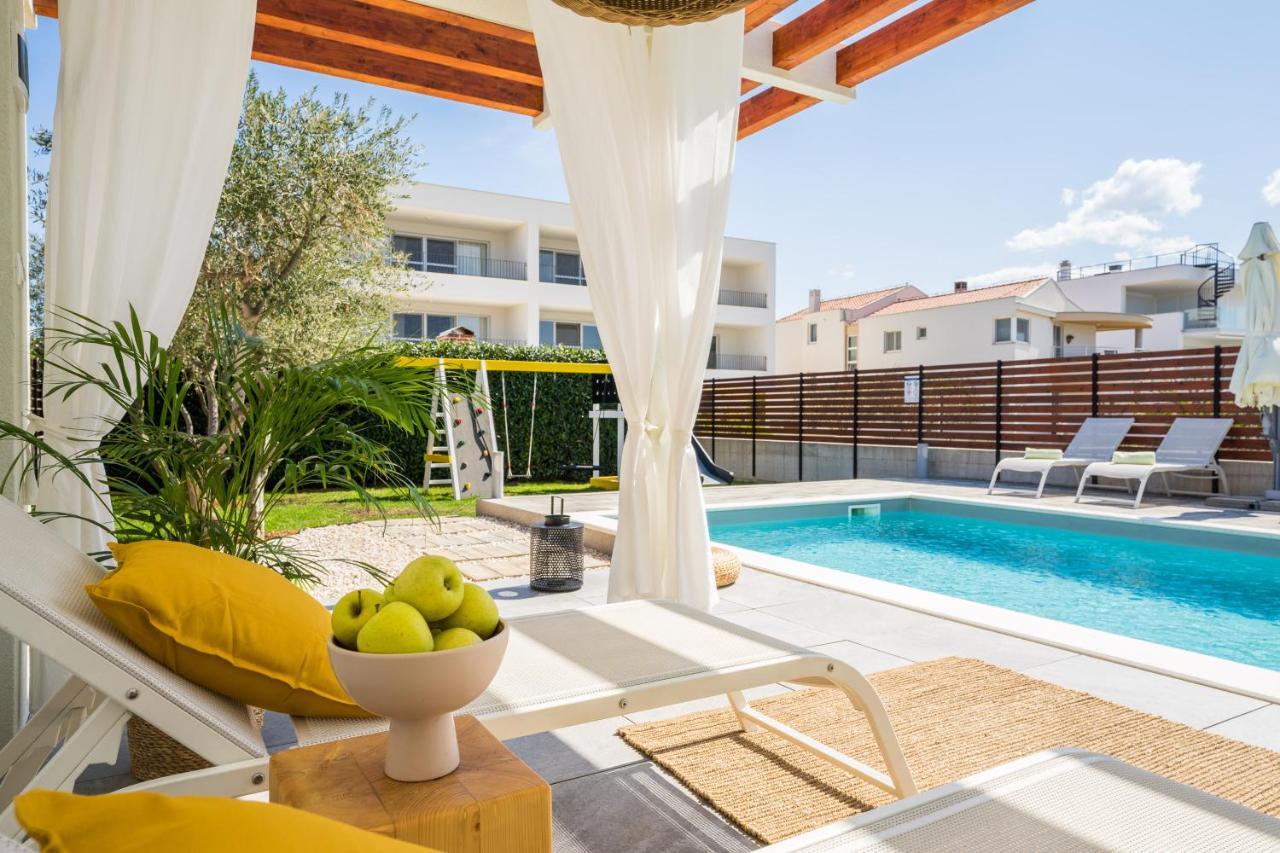 Villa Olea With Heated Pool And Jacuzzi Sukošan 외부 사진