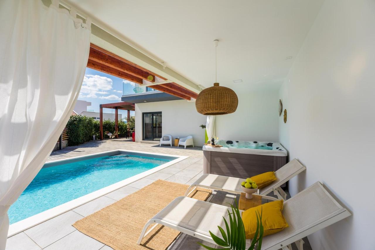 Villa Olea With Heated Pool And Jacuzzi Sukošan 외부 사진